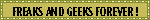 Freaks and geeks blinkie