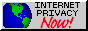 Internet privacy button