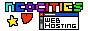 Neocities hosting button
